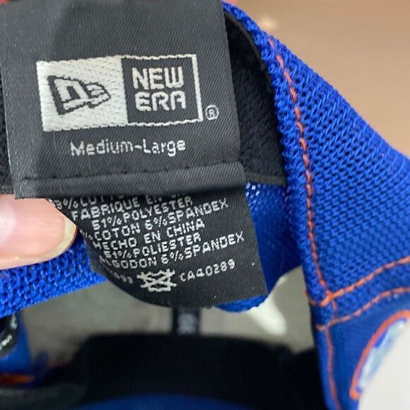 New Era Men's Florida Gator Blue/Orange/White Mesh Trucker Cap Size M-L - Picture 9 of 12